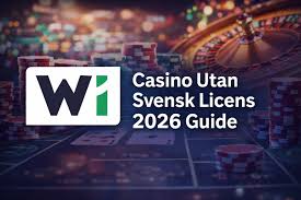 Casino utan svensk licens Fördelar och risker